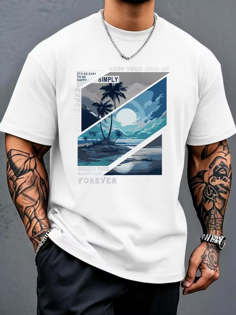 Men’s Graphic Print T-Shirt